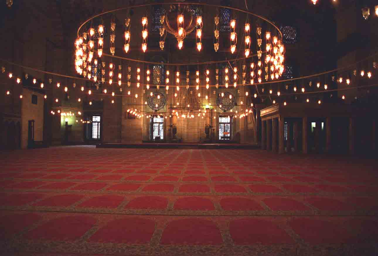 08 - Turquia - Istanbul, mezquita de Suleymaniye Camii, interior